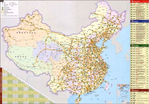 中国最新高速公路地图概览