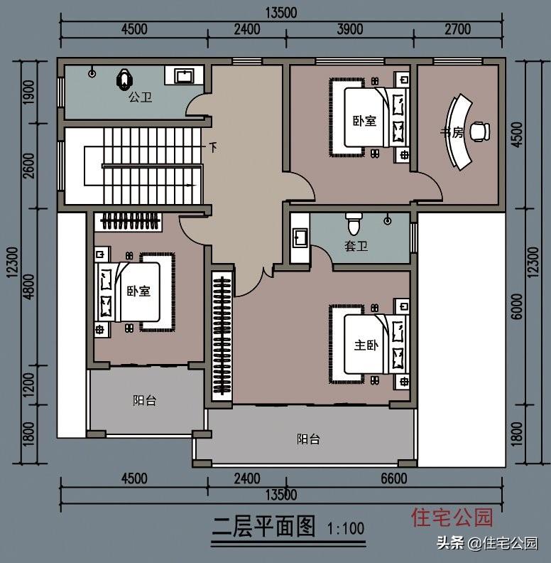 农村三间二层最新设计法，塑造实用与美观并存的乡村住宅