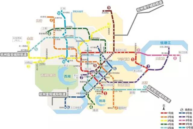 杭州地铁5号线最新线路图，城市的脉络与未来的蓝图